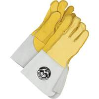 Gants pour soudeur avec poignet de 5,5", Cuir fleur de vache, Taille 10,5 TGS INDUSTRIEL