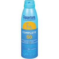 Protection solaire compl&egrave;te Coppertone, FPS 50, Vaporisateur TGS INDUSTRIEL