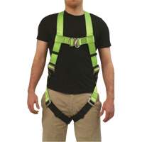 FBH-10000L Contractor Series Safety Harness, CSA Certified, Class AL, 400 lbs. Cap. TGS INDUSTRIEL