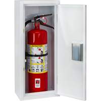 Indoor Fire Extinguisher Cabinet, 10" W x 24" H x 7" D TGS INDUSTRIEL