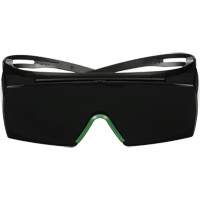 SecureFit 3700 Series Safety Glasses SF3750AS-BLK, Grey/IR 5.0 Lens, Anti-Scratch, ANSI Z87+/Meets/Exceeds CSA Z94.3 TGS INDUSTRIEL