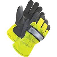 High-Visbility Fitter's Glove, Large, Grain Goatskin Palm, Thinsulate Inner Lining TGS INDUSTRIEL