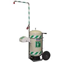 Mobile Self-Contained Emergency Safety Shower with Eye & Face Wash, 30 gal. Capacity, Meets None TGS INDUSTRIEL