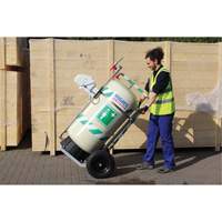 Mobile Self-Contained Emergency Safety Shower with Eye & Face Wash, 30 gal. Capacity, Meets None TGS INDUSTRIEL