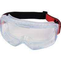 GoggleGear 3000 Series Protective Goggles, Clear Lens, Anti-Fog/Anti-Scratch, Indirect Vent TGS INDUSTRIEL