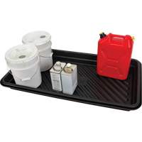 Plateau pour les d&eacute;versements, 24" lo x 48" la x 4,5" h, Cap. de d&eacute;versement 24 gal. US TGS INDUSTRIEL
