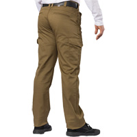 Pantalon cargo Big Flex, Poly-coton/Spandex, Vert olive militaire, Taille 46, Entrejambe 30 TGS INDUSTRIEL