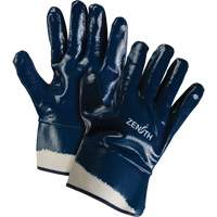 Heavyweight Safety Cuff Gloves, 10/X-Large, Nitrile Coating, Cotton Shell TGS INDUSTRIEL