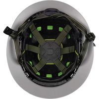 Fibre Metal Climbing Style Helmet with Full Brim, Meets CSA Type 2, Ratchet Suspension, Vented TGS INDUSTRIEL