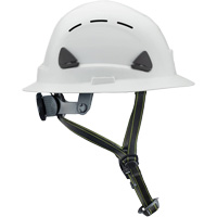 Fibre Metal Climbing Style Helmet with Full Brim, Meets CSA Type 2, Ratchet Suspension, Vented TGS INDUSTRIEL