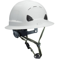 Fibre Metal Climbing Style Helmet with Full Brim, Meets CSA Type 2, Ratchet Suspension, Vented TGS INDUSTRIEL
