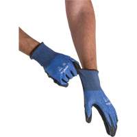Gants l&eacute;gers et haute dext&eacute;rit&eacute; r&eacute;sistants &agrave; la coupe, Taille 7, Calibre 18, Rev&ecirc;tement Mousse de nitrile, Enveloppe en Acier inoxydable/PEHP/Tungst&egrave;ne, ASTM ANSI niveau A9 TGS INDUSTRIEL