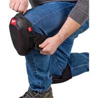 High-Mobility Knee Pad, Hook and Loop Style, Plastic Caps, Foam Pads TGS INDUSTRIEL