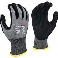 Gants enduits r&eacute;sistants &agrave; la coupe RWG589, Taille T-petit, Calibre 18, Rev&ecirc;tement Mousse de nitrile, Enveloppe en PEHP, ASTM ANSI niveau A9/EN 388 niveau F TGS INDUSTRIEL