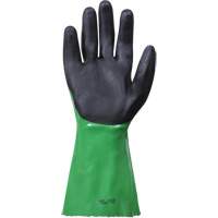 SolvStop Chemical-Resistant Gloves, Size 7, 12" L, PVC TGS INDUSTRIEL