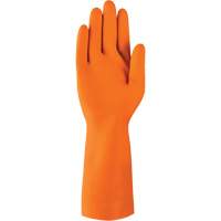 Gants robustes r&eacute;sistants aux produits chimiques AlphaTec 87-208, Taille 7, 12,8" lo, Latex de caoutchouc, Doublure en Coton/Ouat&eacute;e, 29,5 mils TGS INDUSTRIEL