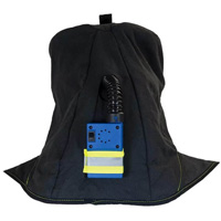 TCG Arc Flash Hood, Black, 40 cal/cm², ANSI Z87.1/ASTM F1506/ASTM F1959/ASTM F2178/Meets/Exceeds CSA Z462/NFPA 70E, 4 Arc Flash PPE Category Level TGS INDUSTRIEL