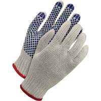 Deny&reg; Poly-Cotton Glove with PVC Dots, Size Small TGS INDUSTRIEL