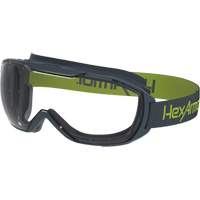 MX500 Safety Goggles, Clear Lens, Anti-Fog/Anti-Scratch, Indirect Vent TGS INDUSTRIEL