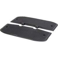Speed Hump End Caps, Rubber, 3' L x 20" W x 2" H TGS INDUSTRIEL