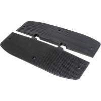 Speed Hump End Caps, Rubber, 2' L x 16" W x 1-1/4" H TGS INDUSTRIEL