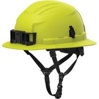 BOLT 4-Point Full Brim Safety Helmet, Ratchet Suspension, ANSI Type II/CSA Type 2 TGS INDUSTRIEL