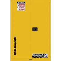 Armoire de s&eacute;curit&eacute; pour produits inflammables Utili-Guard+, 45 gal., 2 Porte(s), 43" La x 65" h x 22" p TGS INDUSTRIEL