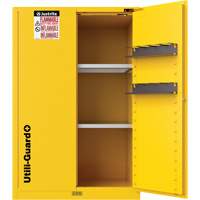 Armoire de s&eacute;curit&eacute; pour produits inflammables Utili-Guard+, 45 gal., 2 Porte(s), 43" La x 65" h x 22" p TGS INDUSTRIEL