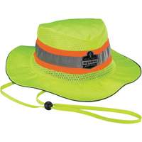Chapeau de soleil de garde forestier de refroidissement en microfibre Chill-Its 8935MF , petite/moyenne, Lime haute visibilit&eacute; TGS INDUSTRIEL