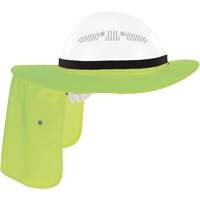 Visi&egrave;re universelle avec protection de la nuque pour casque de s&eacute;curit&eacute; Chill-Its 6661, Lime haute visibilit&eacute; TGS INDUSTRIEL