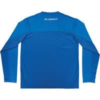Chemise de refroidissement &agrave; manches longues avec protection solaire et UV Chill-Its 6689, Bleu, Petit TGS INDUSTRIEL