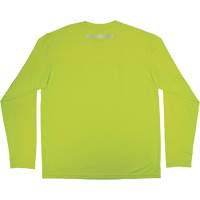 Chemise de refroidissement &agrave; manches longues avec protection solaire et UV Chill-Its 6689, Jaune lime haute visibilit&eacute;, Petit TGS INDUSTRIEL