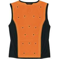 Veste de refroidissement &eacute;vaporatif Chill-Its 6685 avec fermeture &agrave; glissi&egrave;re, Moyen, Orange TGS INDUSTRIEL