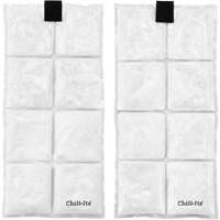 Veste de refroidissement &agrave; changement de phase l&eacute;g&egrave;re avec sachets de recharge Chill-Its 6260, Petit/Moyen, Orange TGS INDUSTRIEL