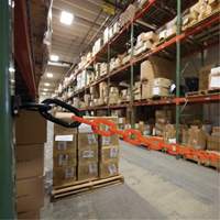 Ensemble de barri&egrave;re &agrave; chaîne magn&eacute;tique pour l'entrep&ocirc;t, Orange TGS INDUSTRIEL