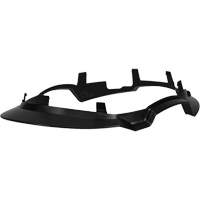 Bordure &eacute;troite compl&egrave;te &agrave; agrafe pour casque d'alpiniste RZRBack, blanc TGS INDUSTRIEL