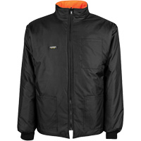 High-Visibility 7-in-1 Jacket, Polyester, High Visibility Orange, X-Small TGS INDUSTRIEL