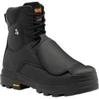 Bottes de travail Vulcan avec protecteur m&eacute;tatarsien &agrave; l'ext&eacute;rieur, Cuir, Taille 5, Imperm&eacute;able TGS INDUSTRIEL