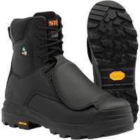 Bottes de travail Vulcan avec protecteur m&eacute;tatarsien &agrave; l'ext&eacute;rieur, Cuir, Taille 5, Imperm&eacute;able TGS INDUSTRIEL