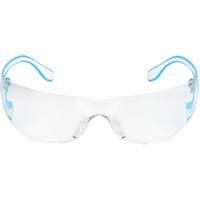 Adapt Lite Blue/White Safety Glasses, Clear Lens, Anti-Fog/Anti-Scratch, ANSI Z87+/Meets/Exceeds CSA Z94.3 TGS INDUSTRIEL