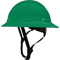 Casque de s&eacute;curit&eacute; &agrave; bordure compl&egrave;te LIDGUARD avec mentonni&egrave;re, R&eacute;pond aux normes CSA type 1, Suspension Rochet, Ventil&eacute; TGS INDUSTRIEL