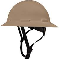 Casque de s&eacute;curit&eacute; &agrave; bordure compl&egrave;te LIDGUARD avec mentonni&egrave;re, R&eacute;pond aux normes CSA type 1, Suspension Rochet, Ventil&eacute; TGS INDUSTRIEL