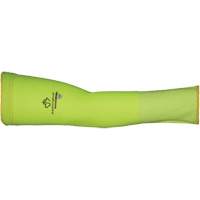 Max KTX1HV Cut-Resistant Sleeve, Small, TenActiv, 18", ASTM ANSI Level A9, High Visibility Yellow TGS INDUSTRIEL