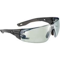 RUSH+ 2.0 M/L Safety Glasses with Black & Grey Frame, Grey/IR 1.7 Lens, Anti-Fog/Anti-Scratch, ANSI Z87+ TGS INDUSTRIEL