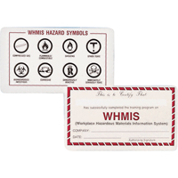 Cartes de portefeuille SIMDUT TGS INDUSTRIEL