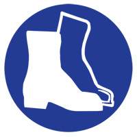 &eacute;tiquettes avec pictogramme Right to Know - Bottes, Vinyle, Feuille, 1" lo x 1-1/8" la TGS INDUSTRIEL