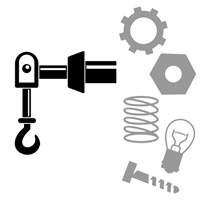Pièces & accessoires pour grue