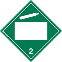 Plaque-&eacute;tiquette TMD gaz non toxique, Plastique TGS INDUSTRIEL