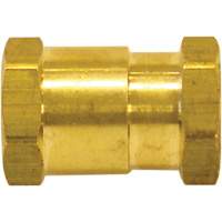 RACCORD FEMELLE HEXAGONA(F)NPT1/2"-(F)NPT3/8"LAI, Laiton TGS INDUSTRIEL
