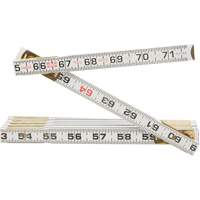Red End&reg; Two Way&reg; Rule, 6' L, Wood, 1/16" Graduations TGS INDUSTRIEL